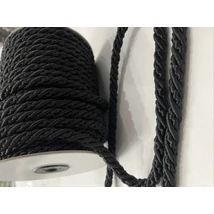 Sznur do zasłon 25 m x 10 mm czarny