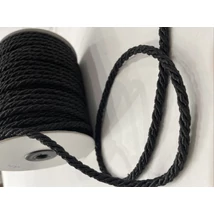 Sznur do zasłon 50 m x 5 mm czarny