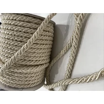 Sznur do zasłon 25 m x 10 mm kremowy