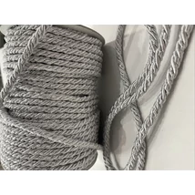 Sznur do zasłon 50 m x 5 mm srebrny