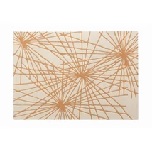 Aura Starburst Natural / Orange 120 x 170cm Rug