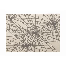 Aura Starburst Natural / Charcoal 120 x 170cm Rug