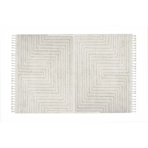 Arctic Maze Natural / Grey 160 x 230cm Rug
