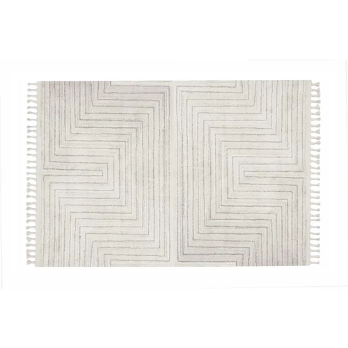 Arctic Maze Natural / Grey 200 x 290cm Rug