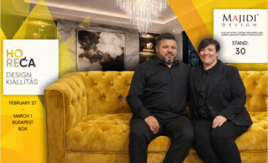 HORECA Design Exhibition 2026 | Meet Majidi Design in Budapest
