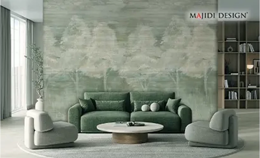 Dlaczego warto wybrać zieloną tapetę? – 5 powodów, by wprowadzić naturę do swojego wnętrza