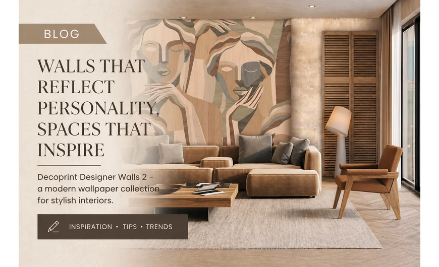 Decoprint Designer Walls 2 – a modern wallpaper collection for stylish interiors