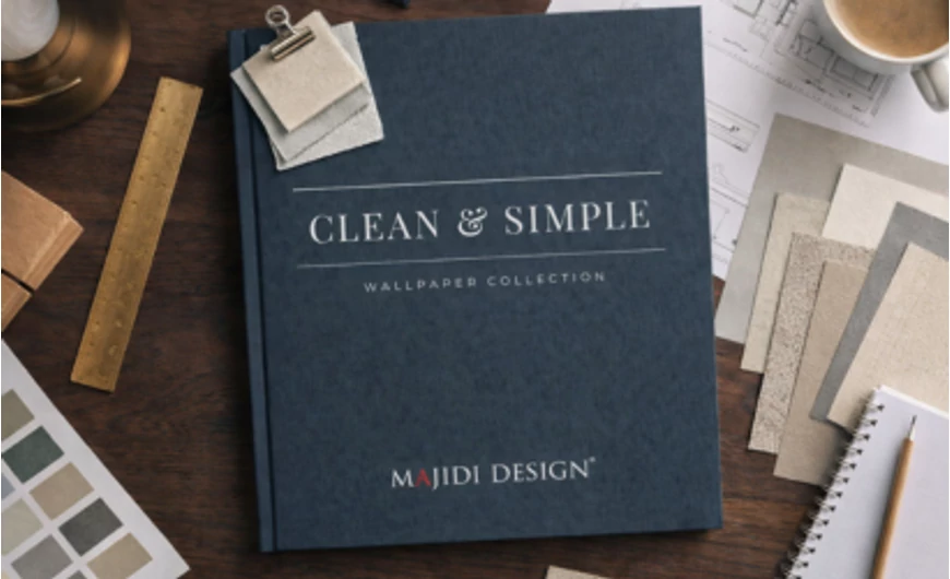 Clean&Simple Wallpaper Collection – Modern Minimal Vinyl Wallpapers