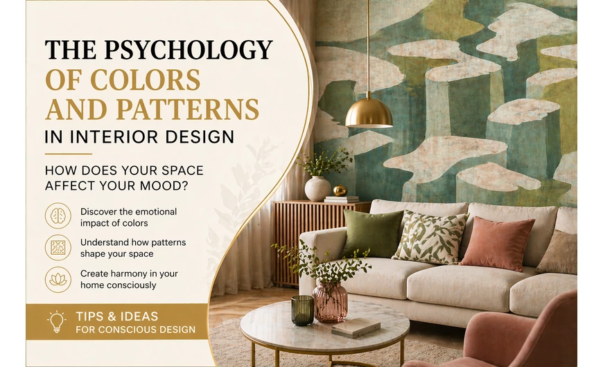 The Psychology of Colors and Patterns in Interior Design – How Your Space Affects Your Mood